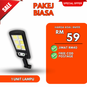 Lampu Solar - 1 Unit